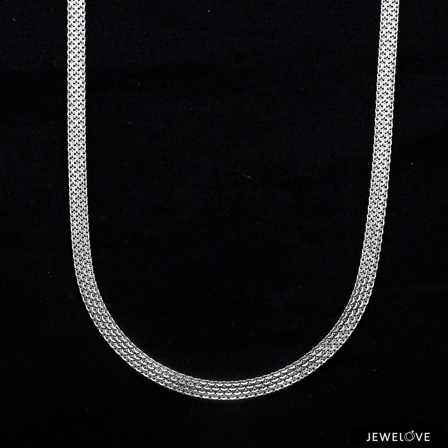 4mm Designer Platinum Chain for Men JL PT CH 1197
