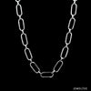 Jewelove™ Chains 5.75mm Platinum Links Chain for Men JL PT CH 1287