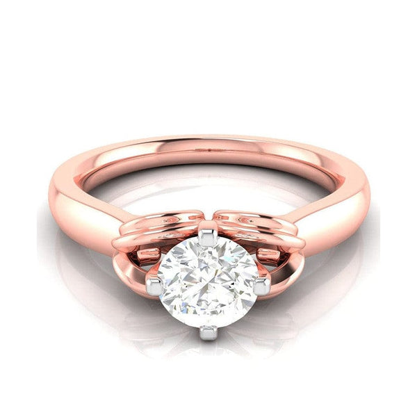 Jewelove™ Rings Women's Band only / VS J 50-Pointer 18K Rose Gold Solitaire Ring JL AU G 114R-A