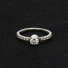Jewelove™ Rings J VS / Women's Band only 50-Pointer Astrological Skin Touch Platinum Diamond Solitaire Ring JL PT 1222-A
