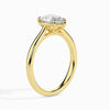 Jewelove™ Rings Women's Band only / VS I 50-Pointer Pear Cut Solitaire Diamond 18K Yellow Gold Ring JL AU 19010Y-A