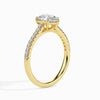 Jewelove™ Rings Women's Band only / VS I 50-Pointer Pear Cut Solitaire Diamond Shank 18K Yellow Gold Ring JL AU 19020Y-A