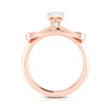 Jewelove™ Rings Women 's Band only / J VS 50-Pointer Solitaire 18K Rose Gold Ring JL AU G 112R-A