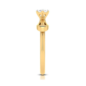 50-Pointer Solitaire 18K Yellow Gold Ring JL AU G 112Y-A – Jewelove™