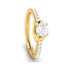 Jewelove™ Rings Women's Band only / VS J 50-Pointer Solitaire 18K Yellow Gold Ring JL AU G 113Y-A