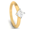Jewelove™ Rings Women's Band only / VS J 50-Pointer Solitaire 18K Yellow Gold Ring JL AU G 121Y-B