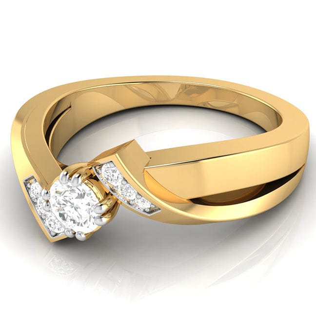 Customize the Adelle Accented Wedding Band - MiaDonna