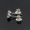 Jewelove™ Earrings J VS 50 pointer Solitaire Diamond Earrings in Platinum SJ PTO E 154