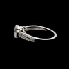 Jewelove™ Rings J VS / Women's Band only 50-Pointer Solitaire Platinum Diamond Split Shank Ring JL PT 1221-A