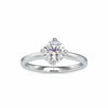 Jewelove™ Rings Women's Band only / VS J 50-Pointer Solitaire Platinum Engagement Ring JL PT 0053-A