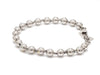 Jewelove™ Bangles & Bracelets 5mm Diamond Cut Balls Platinum Bracelet for Women JL PTB 1185