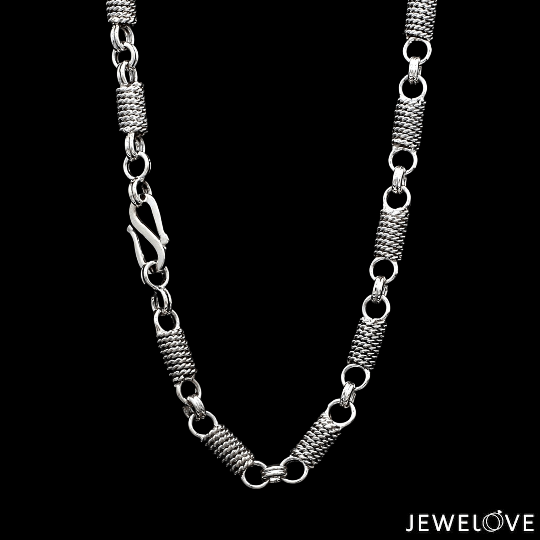 6mm Designer Platinum Links Chain for Men JL PT CH 1153-A – Jewelove™