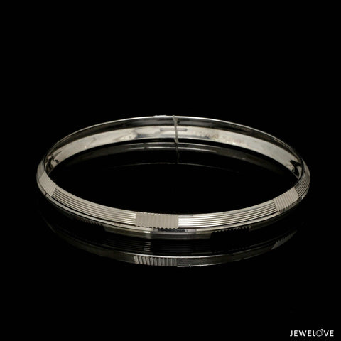 7.25mm Platinum Kada for Men JL PTB 1317