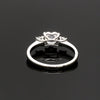 Jewelove™ Rings I VS / Women's Band only 70-Pointer Heart Cut Solitaire Diamond Accents Platinum Ring JL PT 1233-B