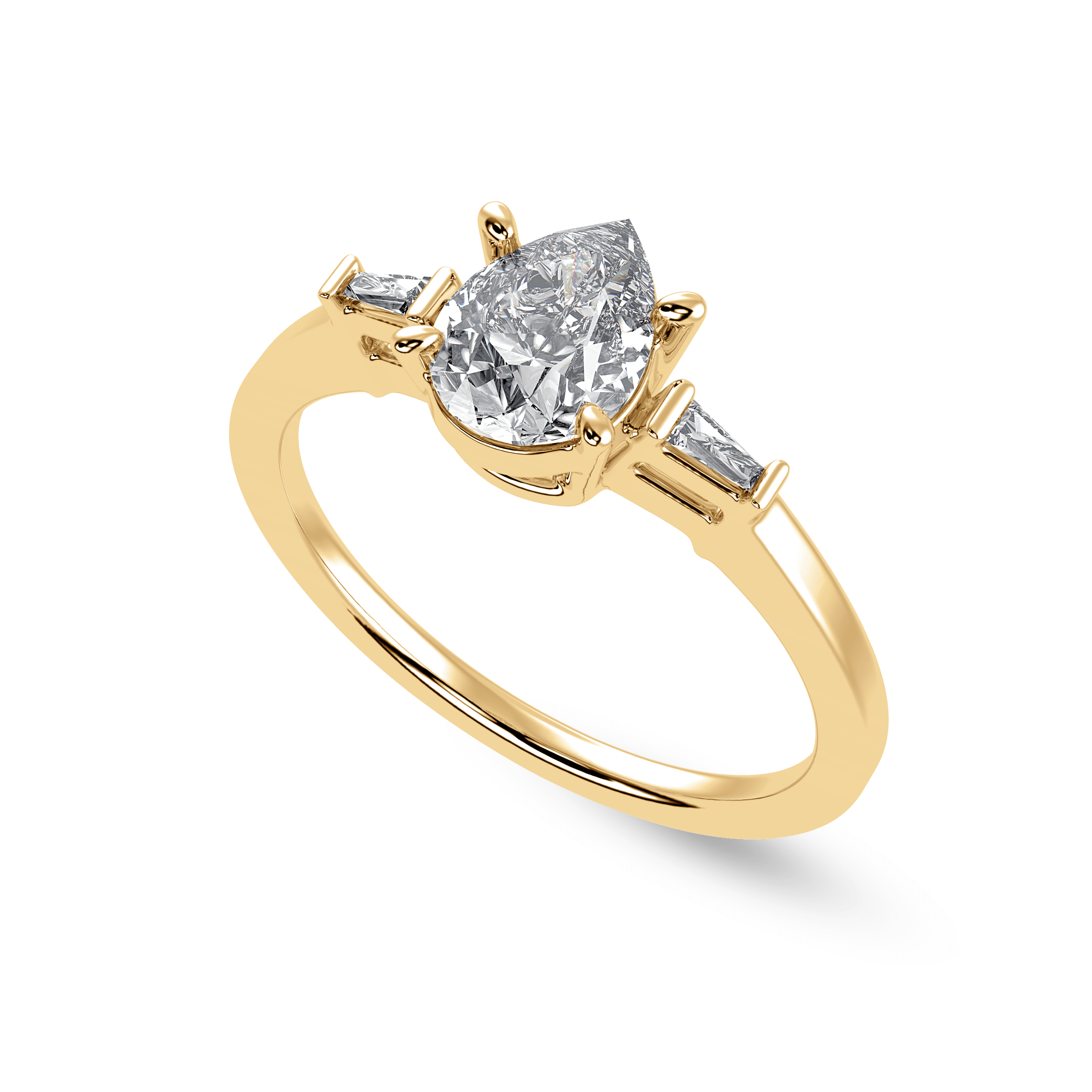 Pear-shaped diamond rings are trending—shop these engagement ring options -  Reviewed