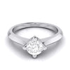 Jewelove™ Rings J VS / Women's Band only 70-Pointer Platinum Solitaire Engagement Ring JL PT G 121-C
