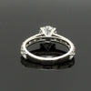 Jewelove™ Rings VS J / Women's Band only 70-Pointer Solitaire Diamond Shank Platinum Ring JL PT 1350-A