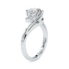 Jewelove™ Rings Women's Band only / VS J 70-Pointer Solitaire Platinum Engagement Ring JL PT 0126