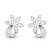 Jewelove™ Earrings SI IJ Beautiful Platinum Earrings with Diamonds JL PT E ST 2202