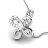 Jewelove™ Pendants & Earrings Beautiful Platinum with Diamond Butterfly Pendant for Women JL PT P 2425