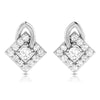 Jewelove™ Pendants & Earrings Beautiful Platinum with Diamond Pendant Set for Women JL PT P 2428