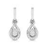 Jewelove™ Pendants & Earrings Earrings only Beautiful Platinum with Diamond Pendant Set for Women JL PT P 2449