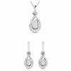 Jewelove™ Pendants & Earrings Pendant Set Beautiful Platinum with Diamond Pendant Set for Women JL PT P 2449