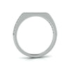 Jewelove™ Rings Blue Sapphire Platinum Diamond Engagement Ring JL PT LR 7032