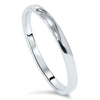 Jewelove™ Rings Women's Band only Classic 2mm Platinum Wedding Ring SJ PTO 222