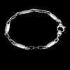 Jewelove™ Bangles & Bracelets Classic Platinum Evara Bracelet for Men JL PTB 643