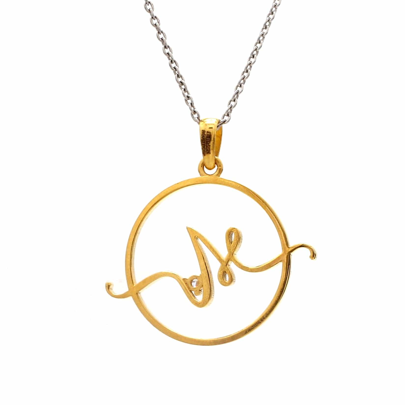 JSJOY Women Dainty Leaf Necklace 14k Gold Plated Layered CZ Moon Neckl –  JSJOY Fashion