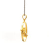 Jewelove™ Necklaces & Pendants Customised 14K Gold Pendant with Single CZ