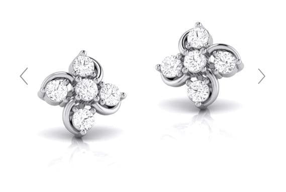 Buy Kai Diamond Stud Earrings Online | CaratLane