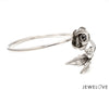 Jewelove™ Bangles & Bracelets Customised Platinum Bracelet with Black Diamond JL PTB 1264