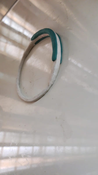 Jewelove™ Bangles & Bracelets Customised Platinum Bracelet with Rose Gold Edges for Men