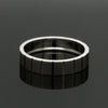 Jewelove™ Rings Men's Band only Customised Platinum Men’s Rings with Black Diamond JL PT 953-Black