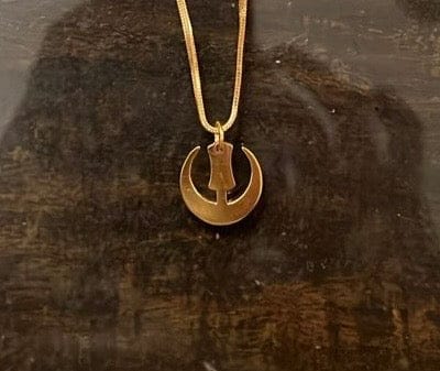 Jewelove™ Customised Platinum Pendant & chain