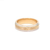Jewelove™ Rings Designer 18K Triple Color Gold Unisex Ring JL AU 99
