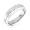 Jewelove™ Rings Designer Diamond Platinum Love Bands JL PT R-8033