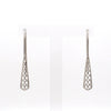 Jewelove™ Earrings Designer Filigree Platinum Earrings for Women JL PT E 199
