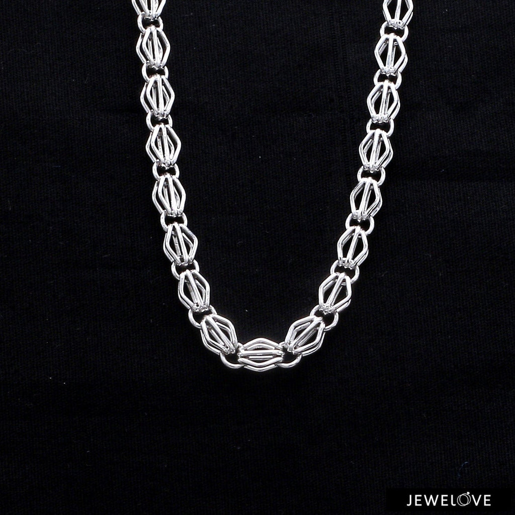 Jewelove™ Chains Designer Platinum Chain for Men JL PT CH 1187