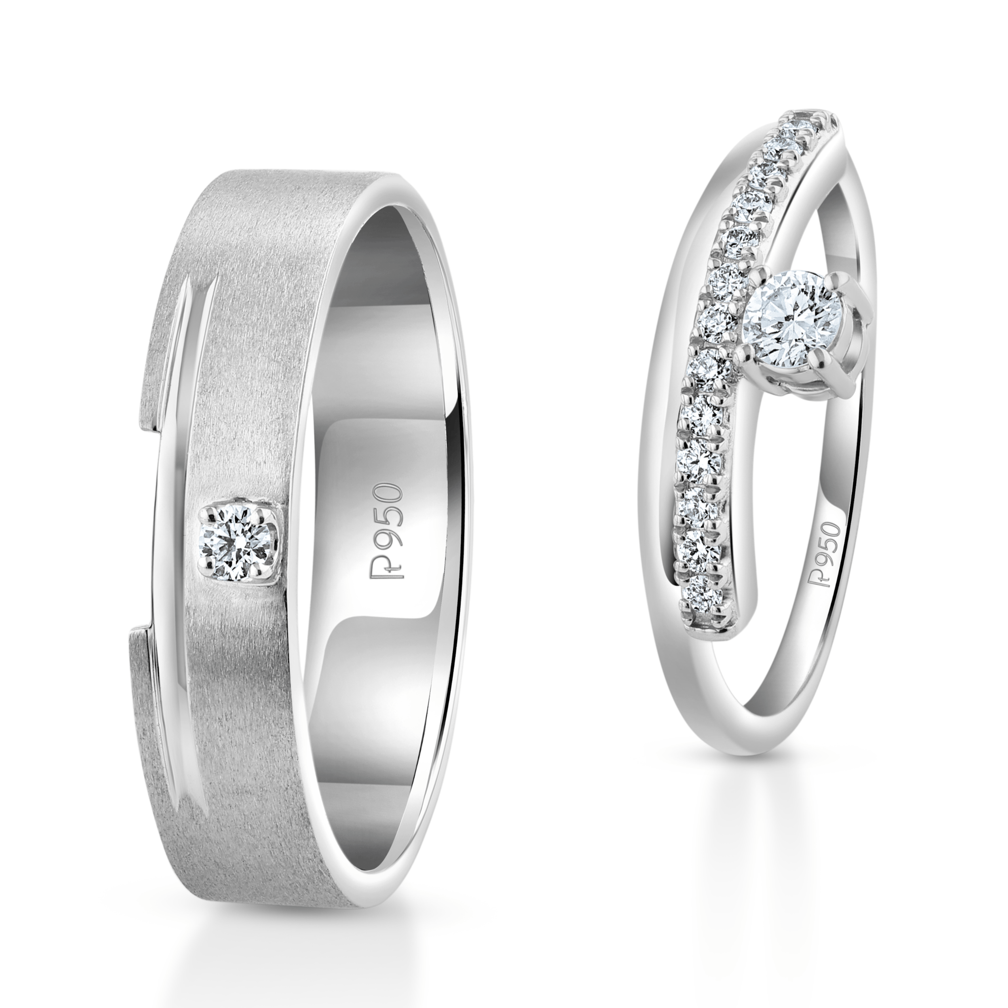 Png platinum sales couple rings