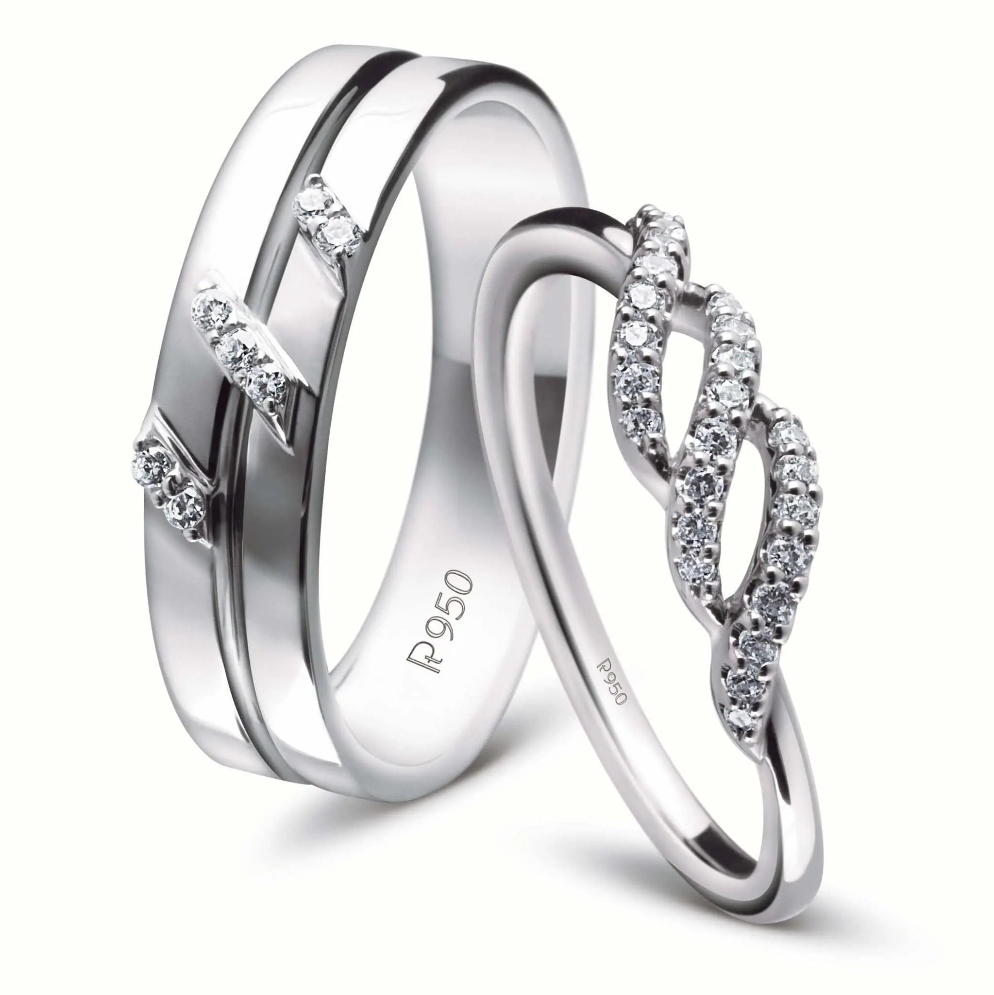 Anushka Sharma Silver Minimal Couple Rings – GIVA Jewellery