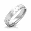 Jewelove™ Rings Designer Platinum Diamond Couple Ring JL PT CB 89