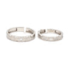 Jewelove™ Rings Both / VVS GH Designer Platinum Diamond Couple Rings JL PT 1130