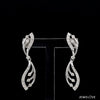 Jewelove™ Pendants & Earrings Designer Platinum Diamond Earrings for Women JL PT E 344
