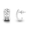 Jewelove™ Earrings Designer Platinum & Diamond Earrings for Women JL PT E BL-10