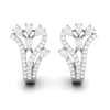 Jewelove™ Earrings SI IJ Designer Platinum & Diamond Earrings for Women JL PT E BL-17