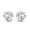 Jewelove™ Earrings Designer Platinum Diamond Earrings for Women JL PT E OLS 14