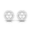 Jewelove™ Earrings Designer Platinum Diamond Earrings for Women JL PT E OLS 29